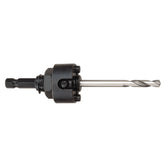 Starrett - Arbor - W/ 90mm Pilot Drill  For 3/8in Chuck (was A17-38E) | A17-38E